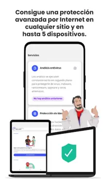 SEGURIDAD TOTAL de McAfee android App screenshot 0